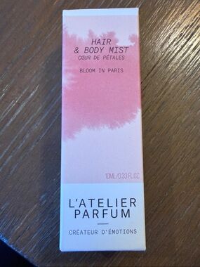 L'Atelier Parfum Hair & Body Mist - Pink/White COEUR DE PETALES - 1oz